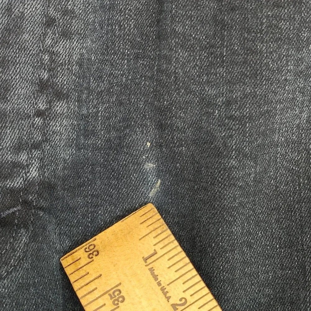 Levi's 505 Jeans Regular Fit Black Wash Denim Pants Mens‎ Size 34x33 (36x34)